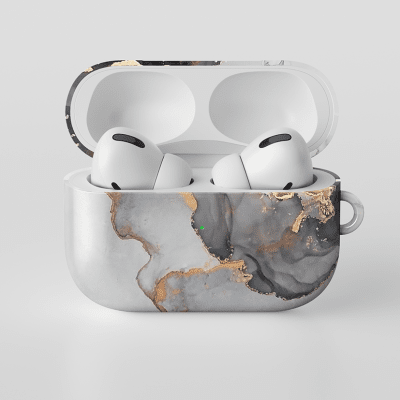 Bright marble Airpods