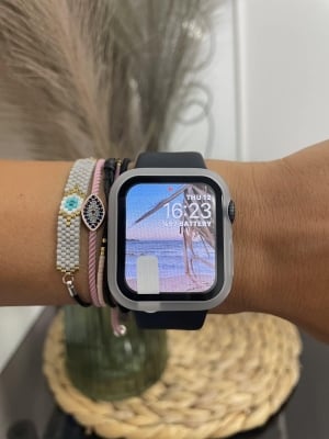 Прозрачен мат кейс за iwatch 44mm