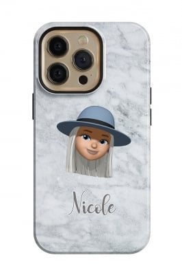 Gray marble с име