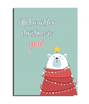 All I want for christmas is you!