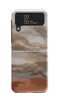 Brown marble Flip