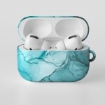Blue marble Airpods